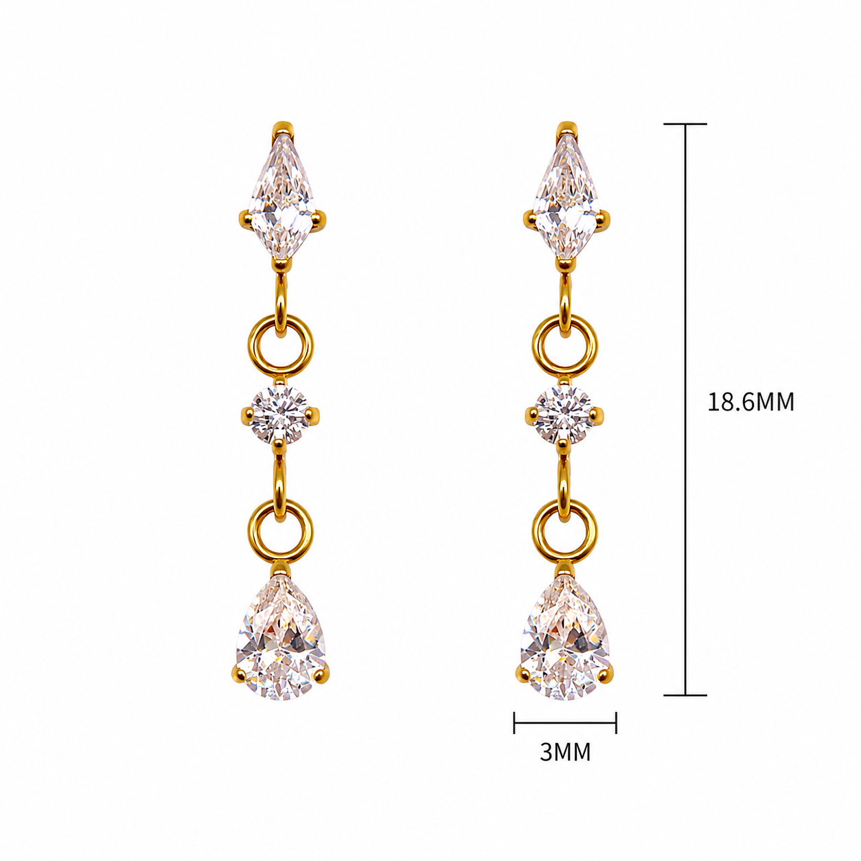 Kate Flatback Danglers