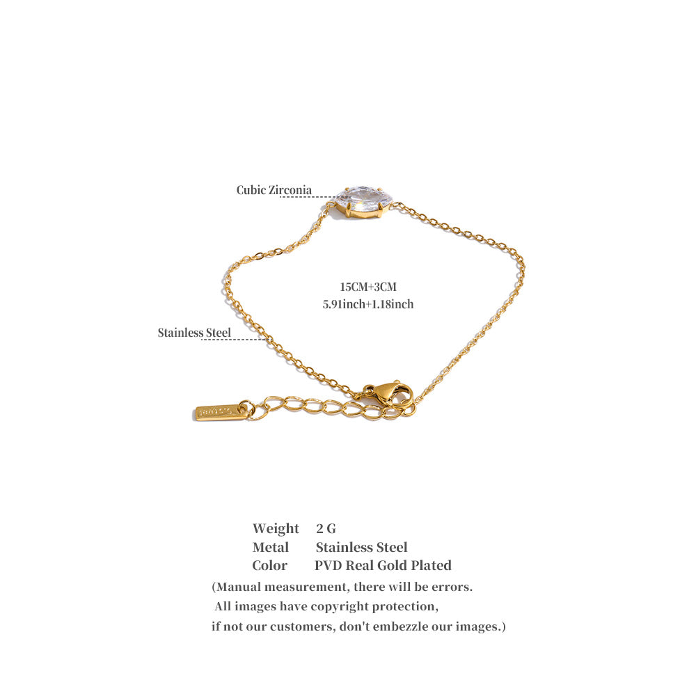 Marquise Fluid Bracelet