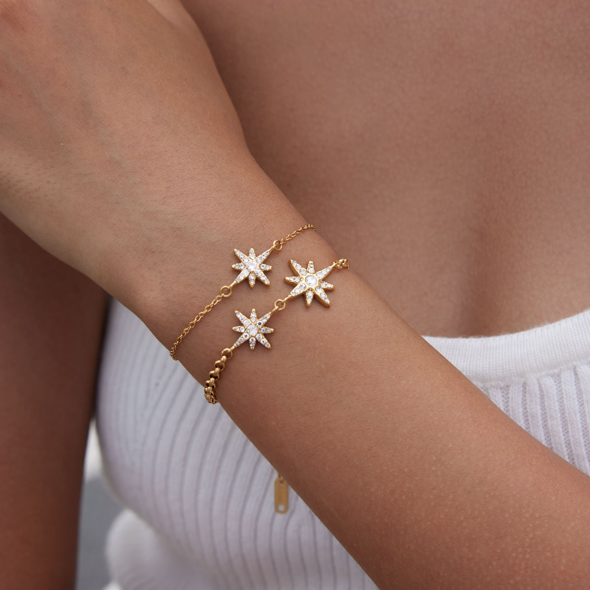 Starry Night Fluid Bracelet