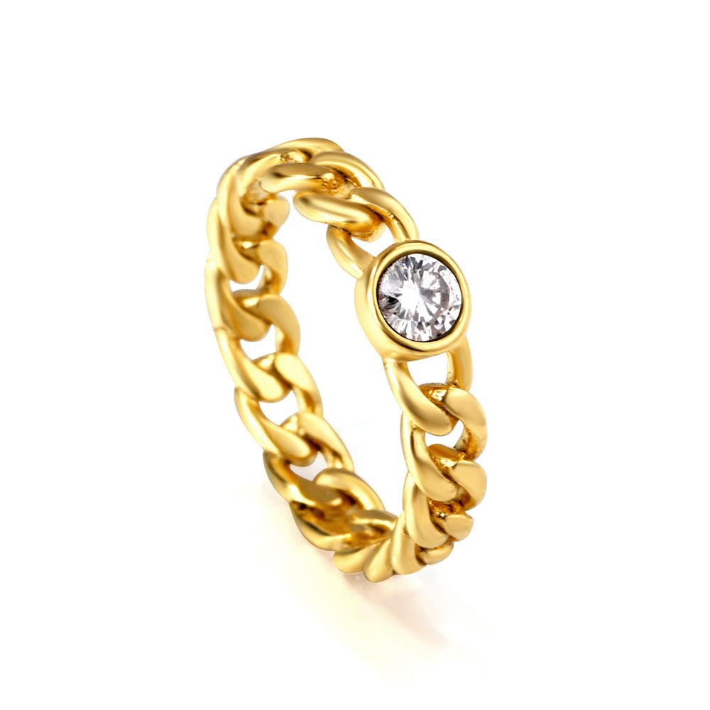Cuban Link Ring