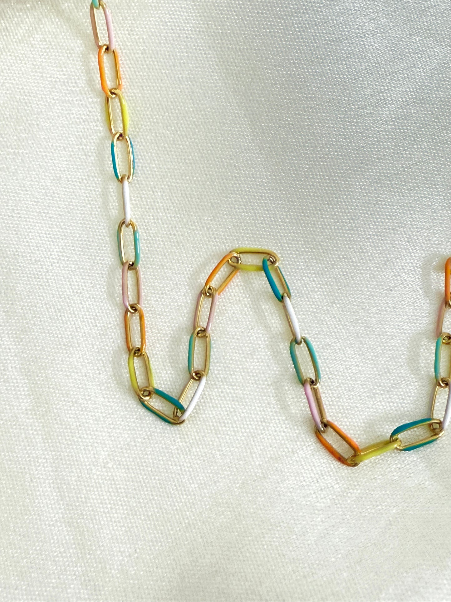 BYOJ Chains - Rainbow Paperlip Chain