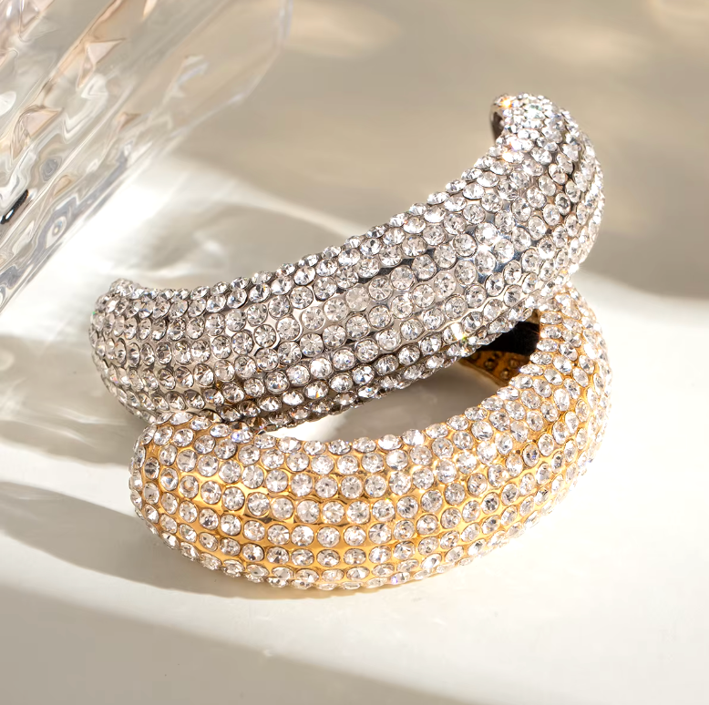 Domed Glitzy Hair-tie