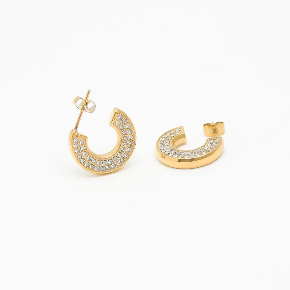 Alexia Studded hoops