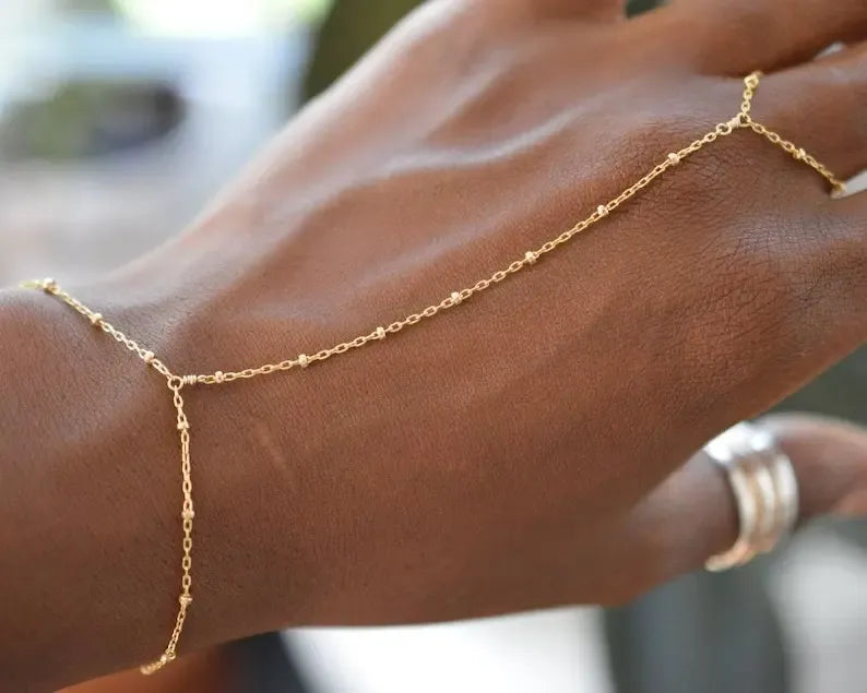 Melody Chain bracelet & Ring