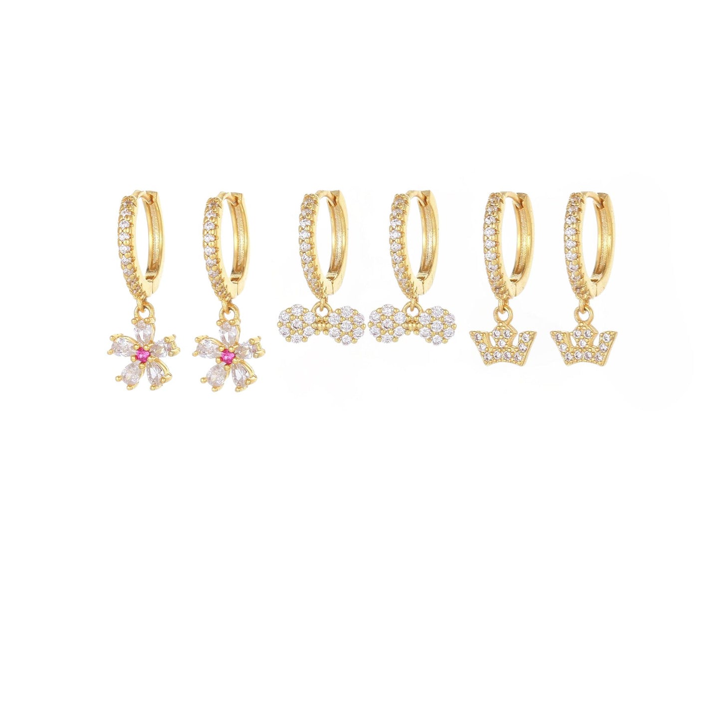 Floral Crown Piercing Set