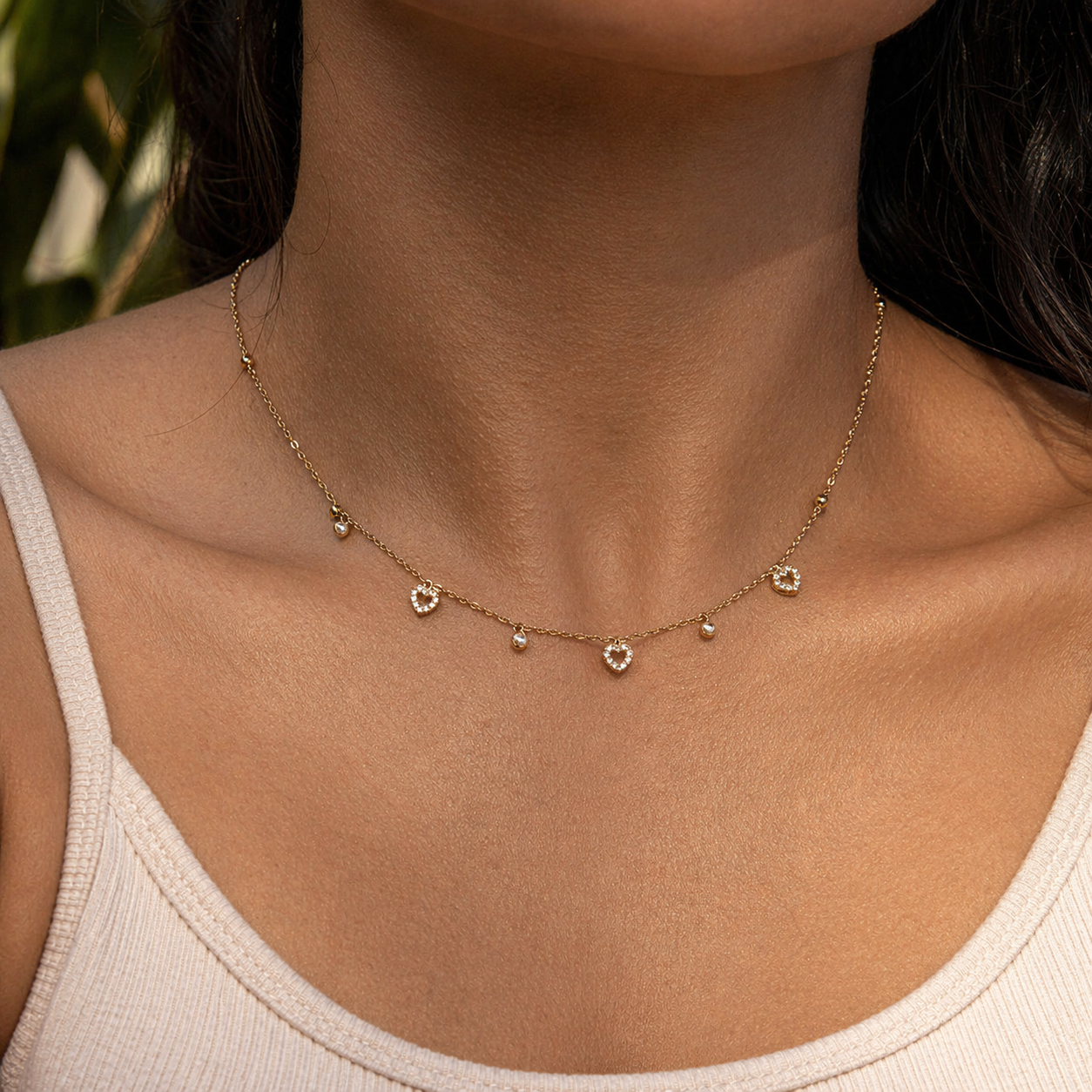 Nell Heart Necklace