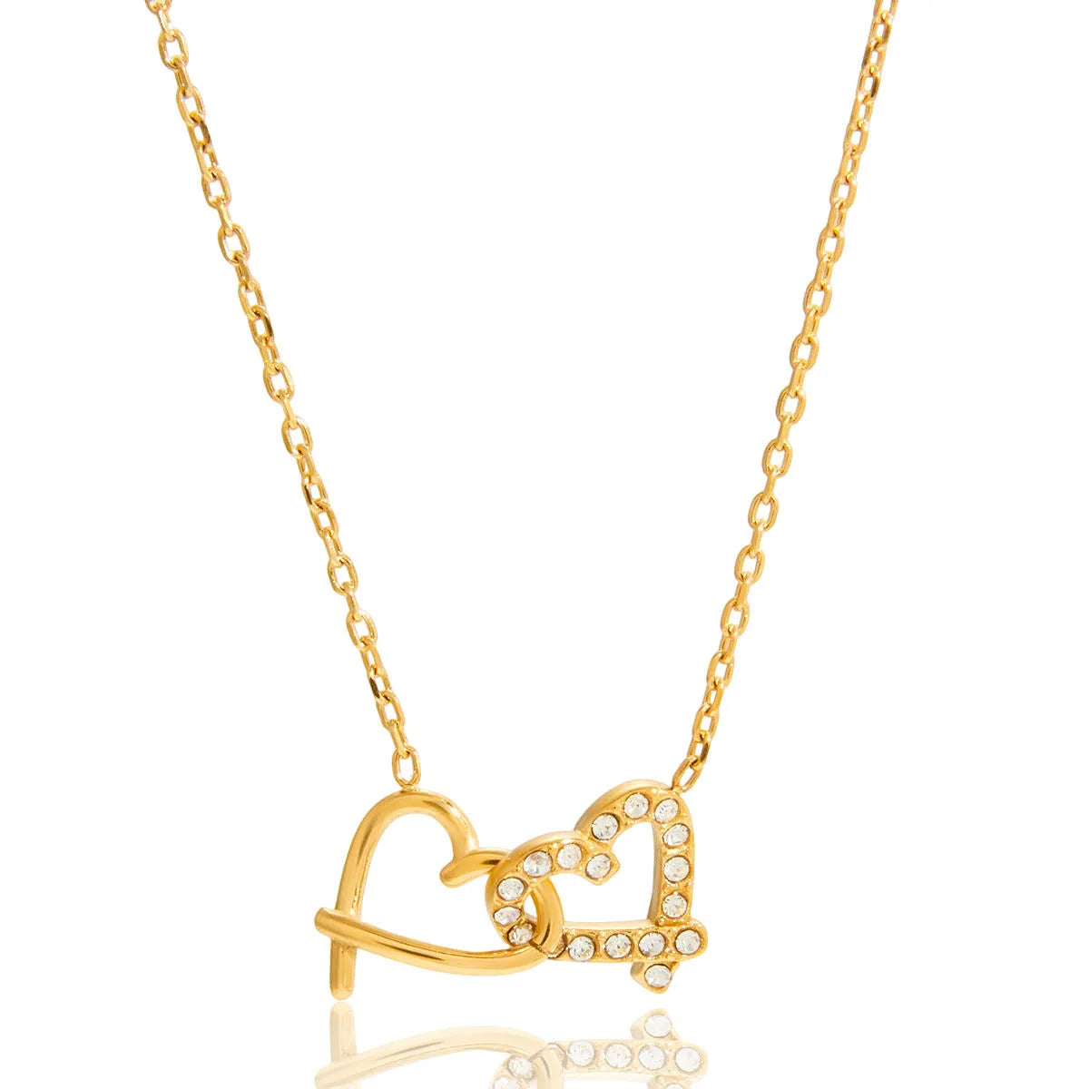 Twin Heart Necklace