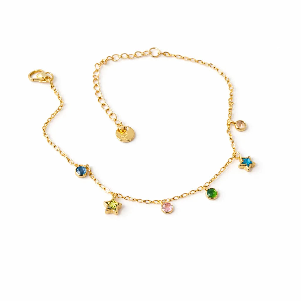 Celeste Rainbow Fluid Bracelet