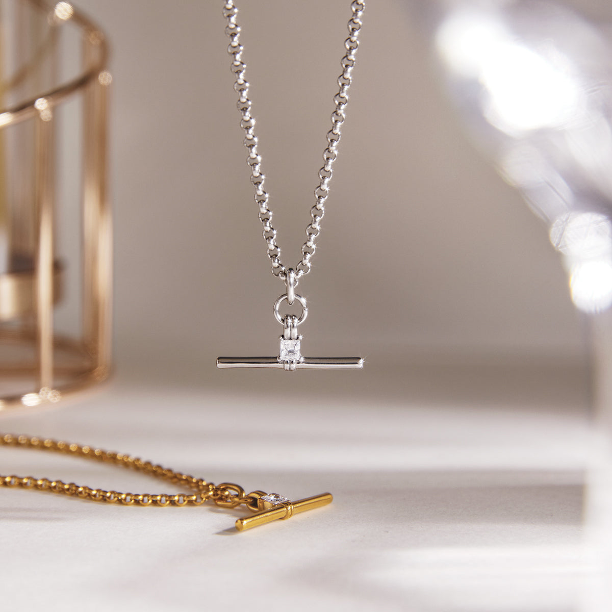 T-Bar Necklace, Solid (Pre-Booking only)