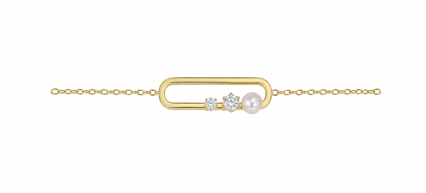 Poppy Pearl fluid Bracelet