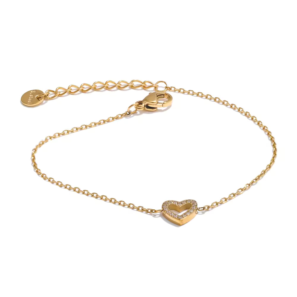 Hearty Fluid Bracelet