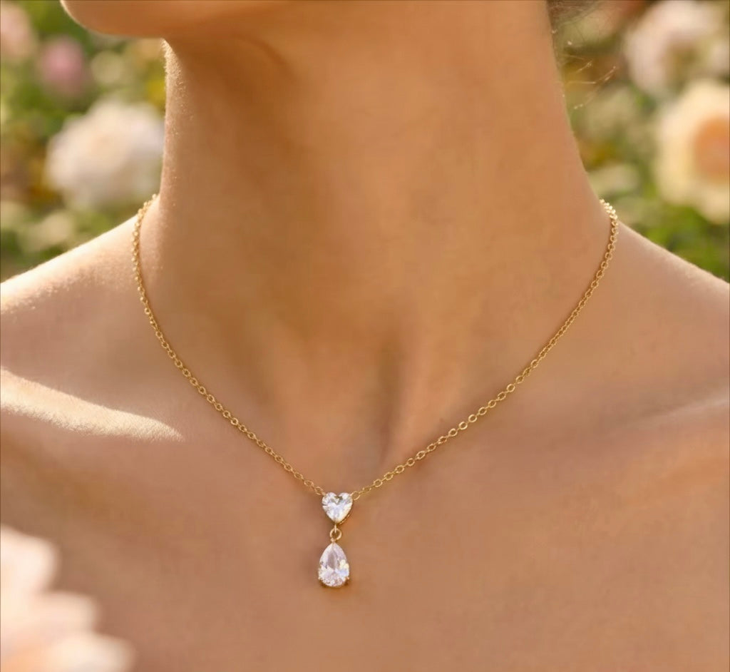 Hearty Drop Necklace