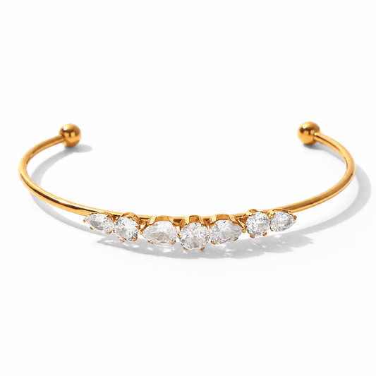 Chrissy Zircon Bangle