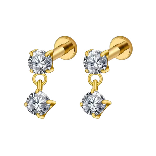 Shiya Flatback Drop Danglers
