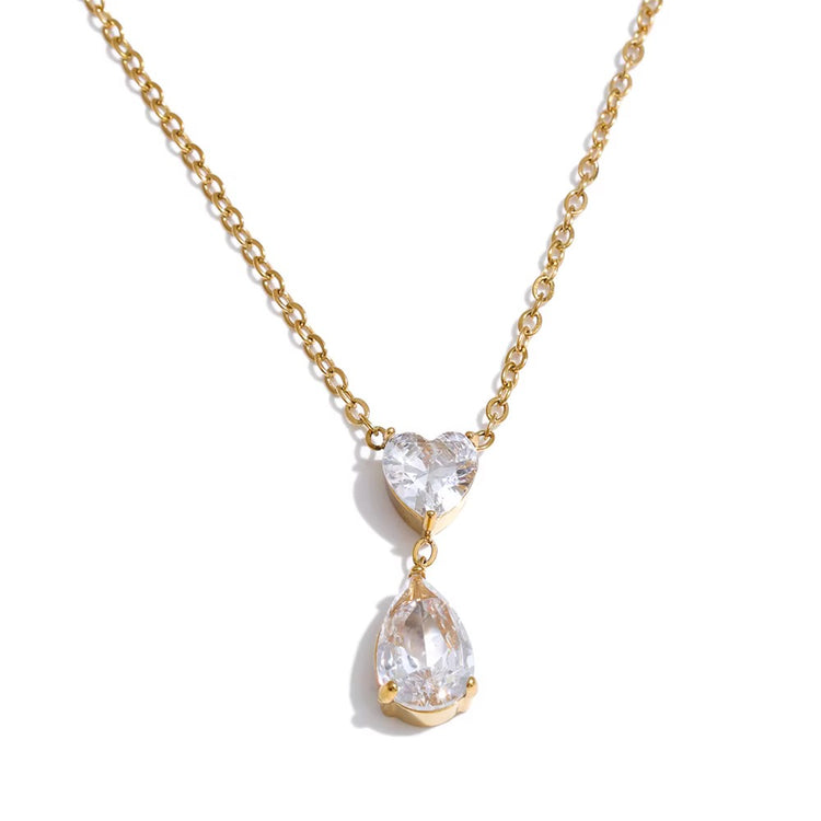 Hearty Drop Necklace