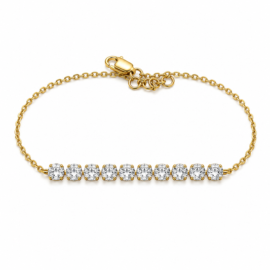 Solitaire Fluid Bracelet