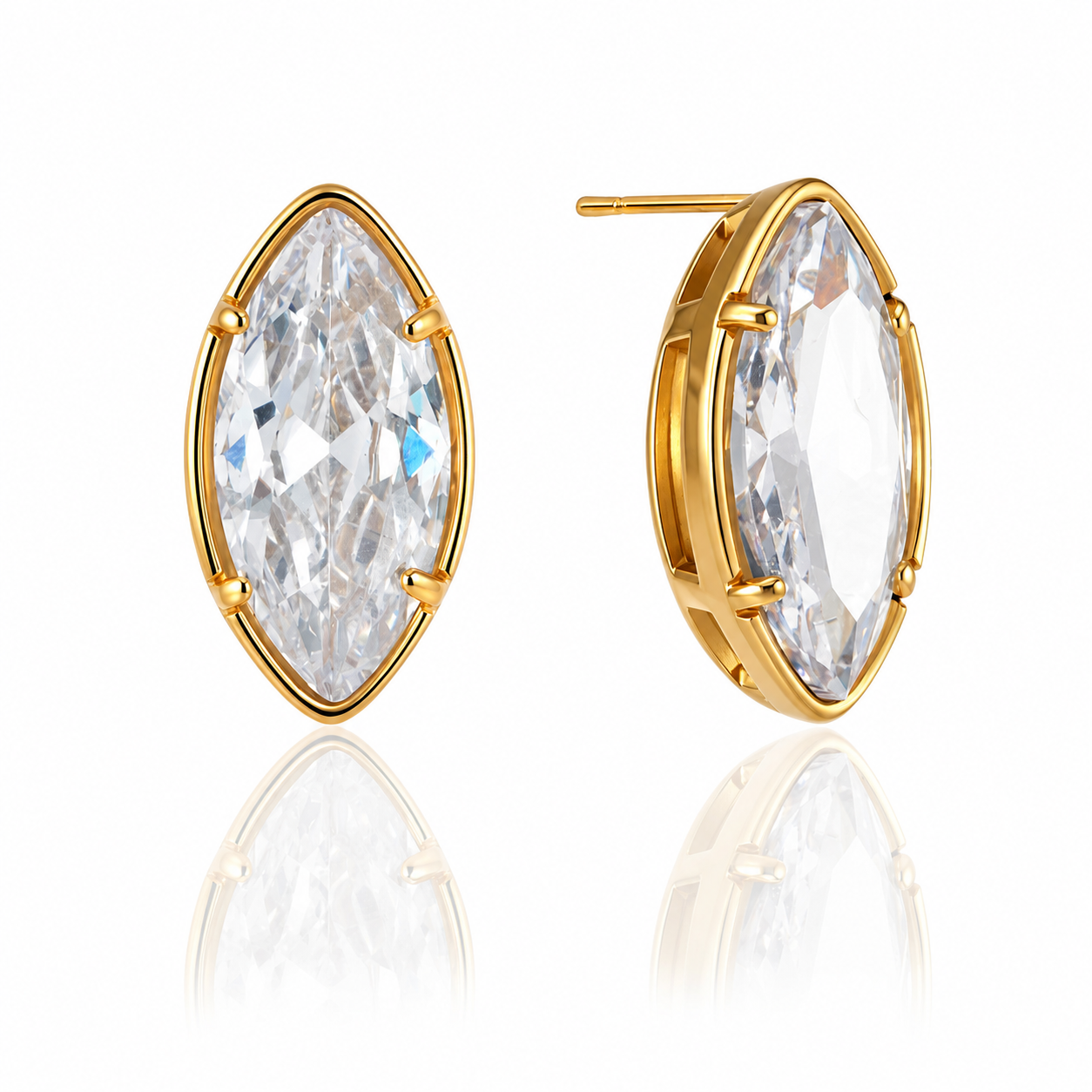 Marquise Studs