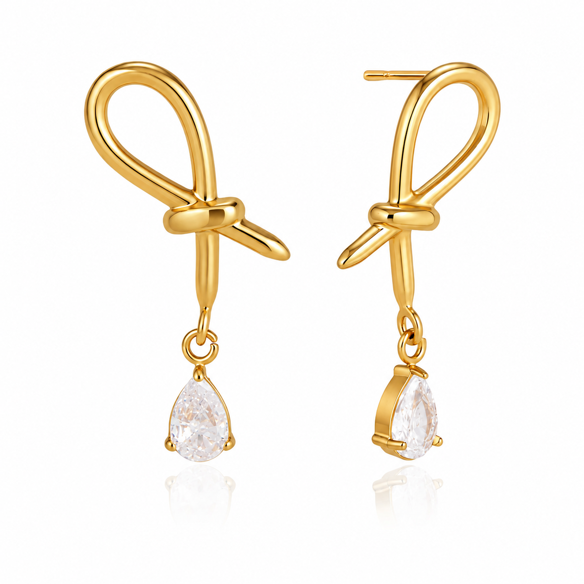 Pret Bow Danglers