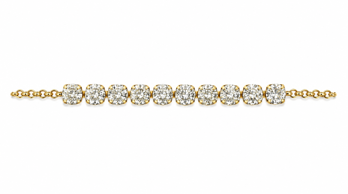 Solitaire Fluid Bracelet