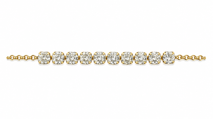 Solitaire Fluid Bracelet