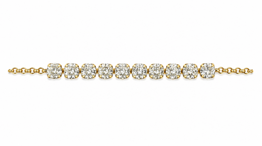 Solitaire Fluid Bracelet