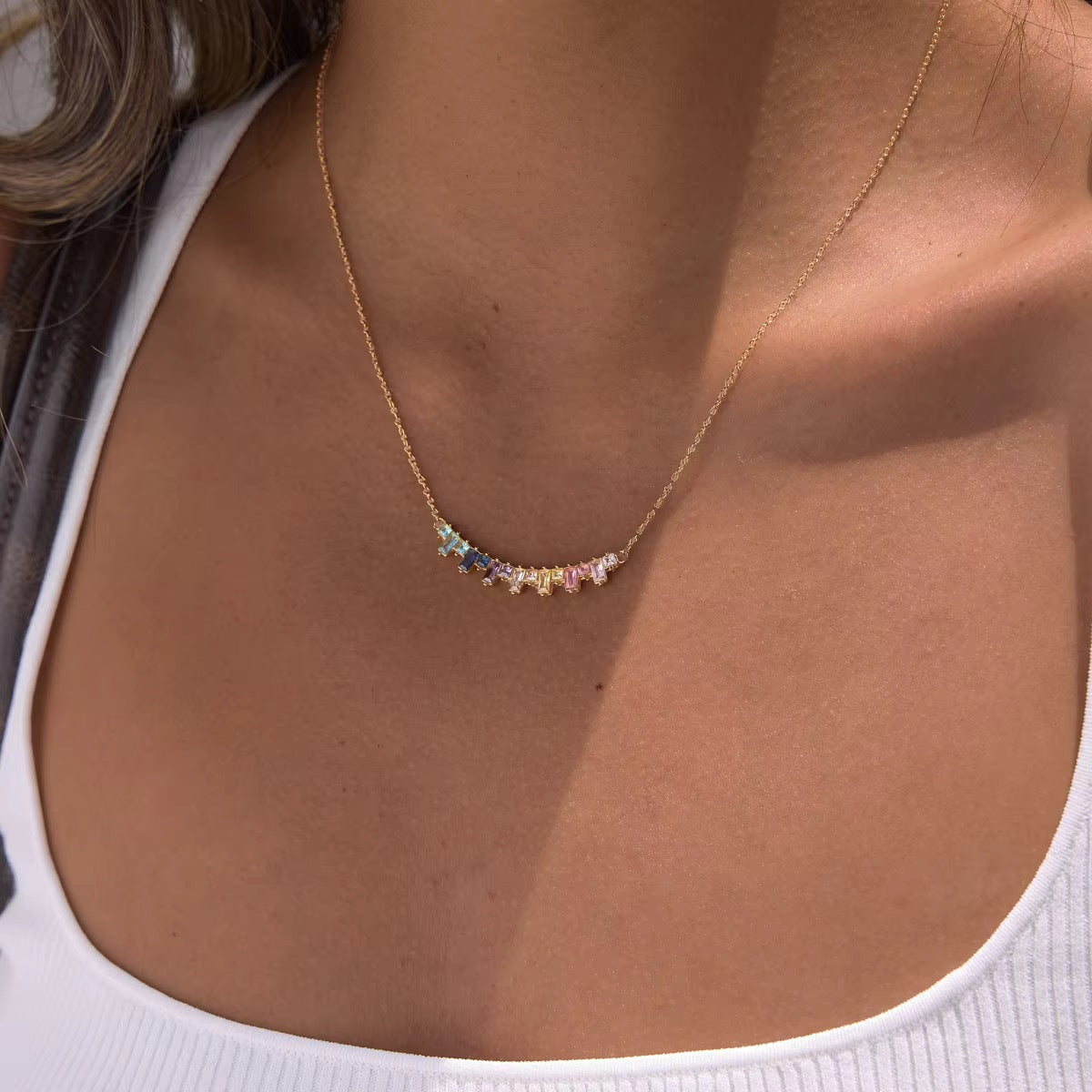 Lisbon Rainbow Necklace