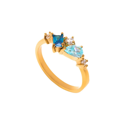 Aqua Blue Ring