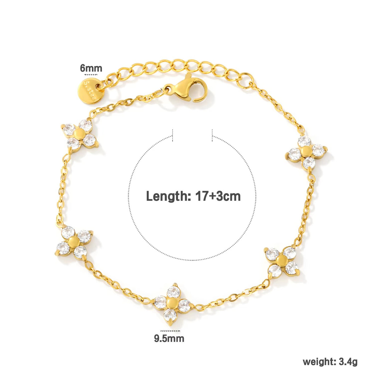 Moana Clover Fluid Bracelet