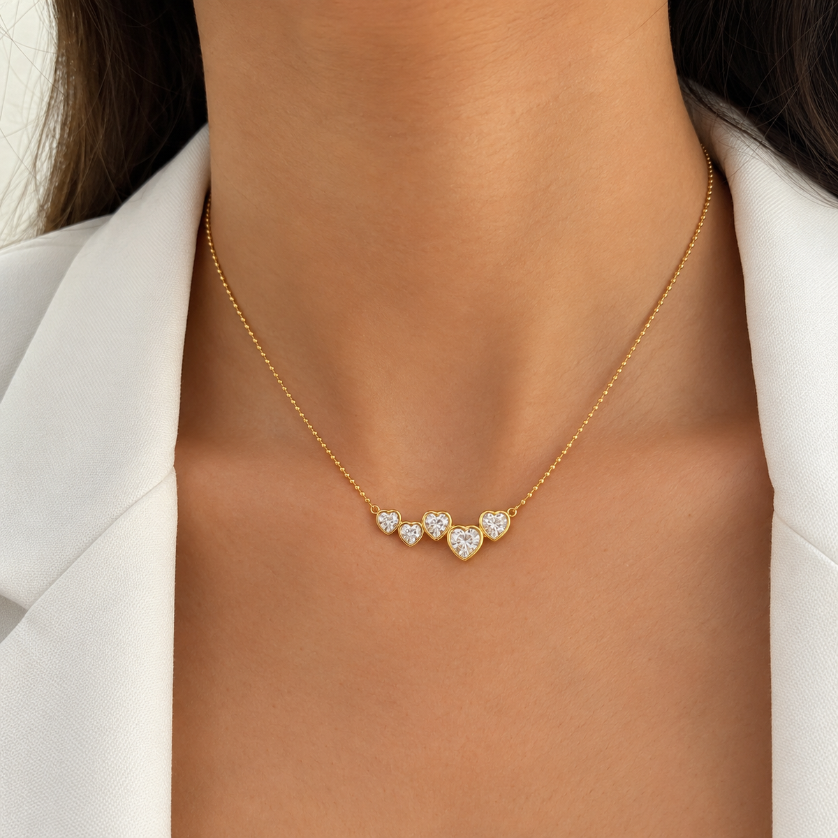 Zahra Heart Necklace