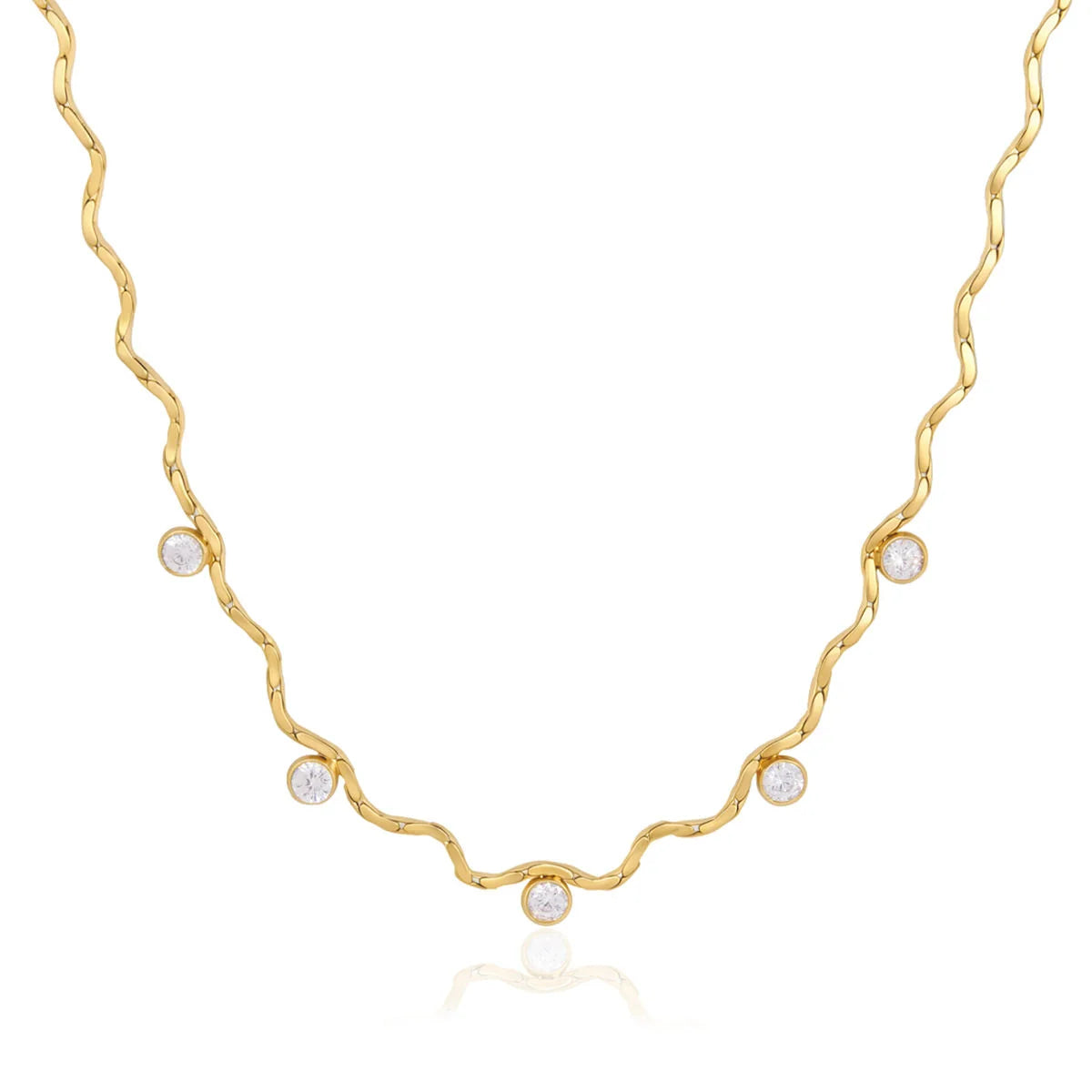 Isolde Wavy Necklace
