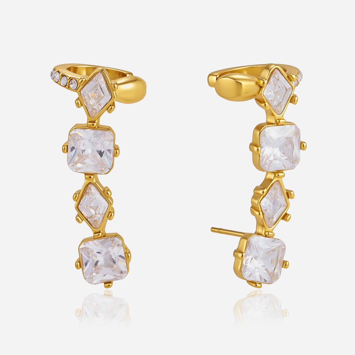 Andrea Solitaire Ear-cuff