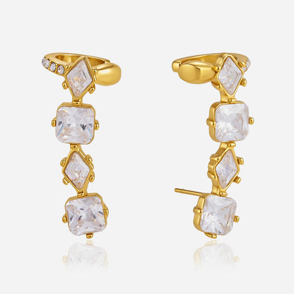 Andrea Solitaire Ear-cuff