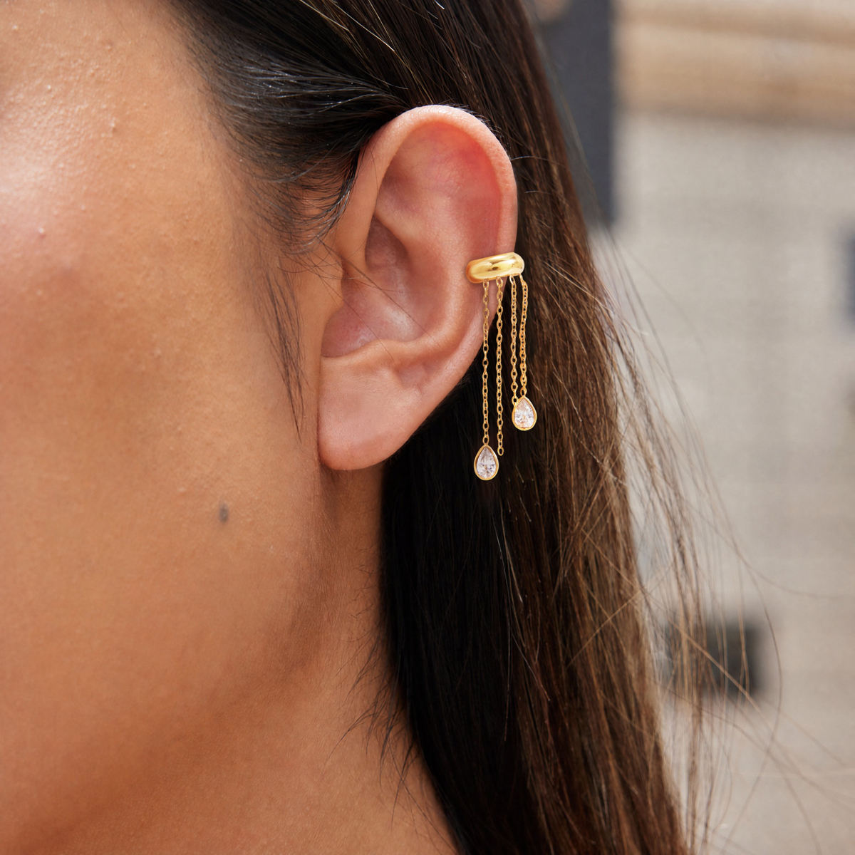 Goldie Dangler Ear-cuff (Single Pc)