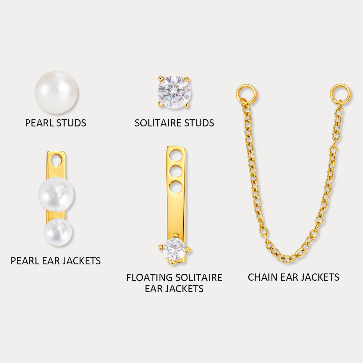 Kaia Pearl Piercing Set (A Pair)