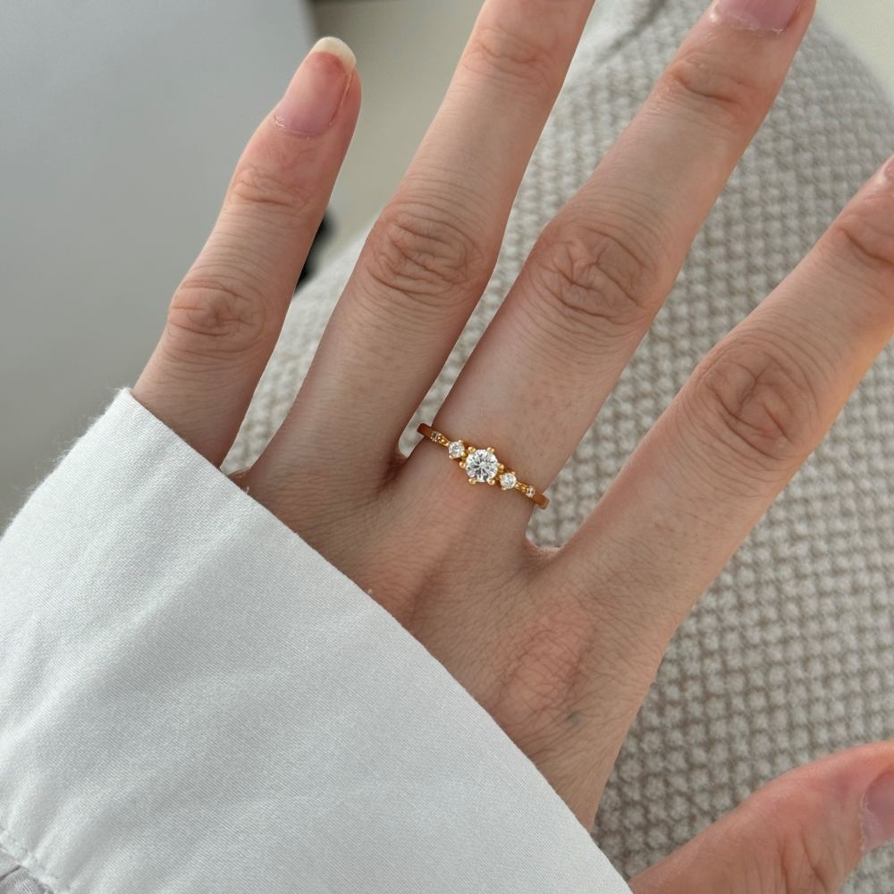 Bea Ring in 92.5 Silver