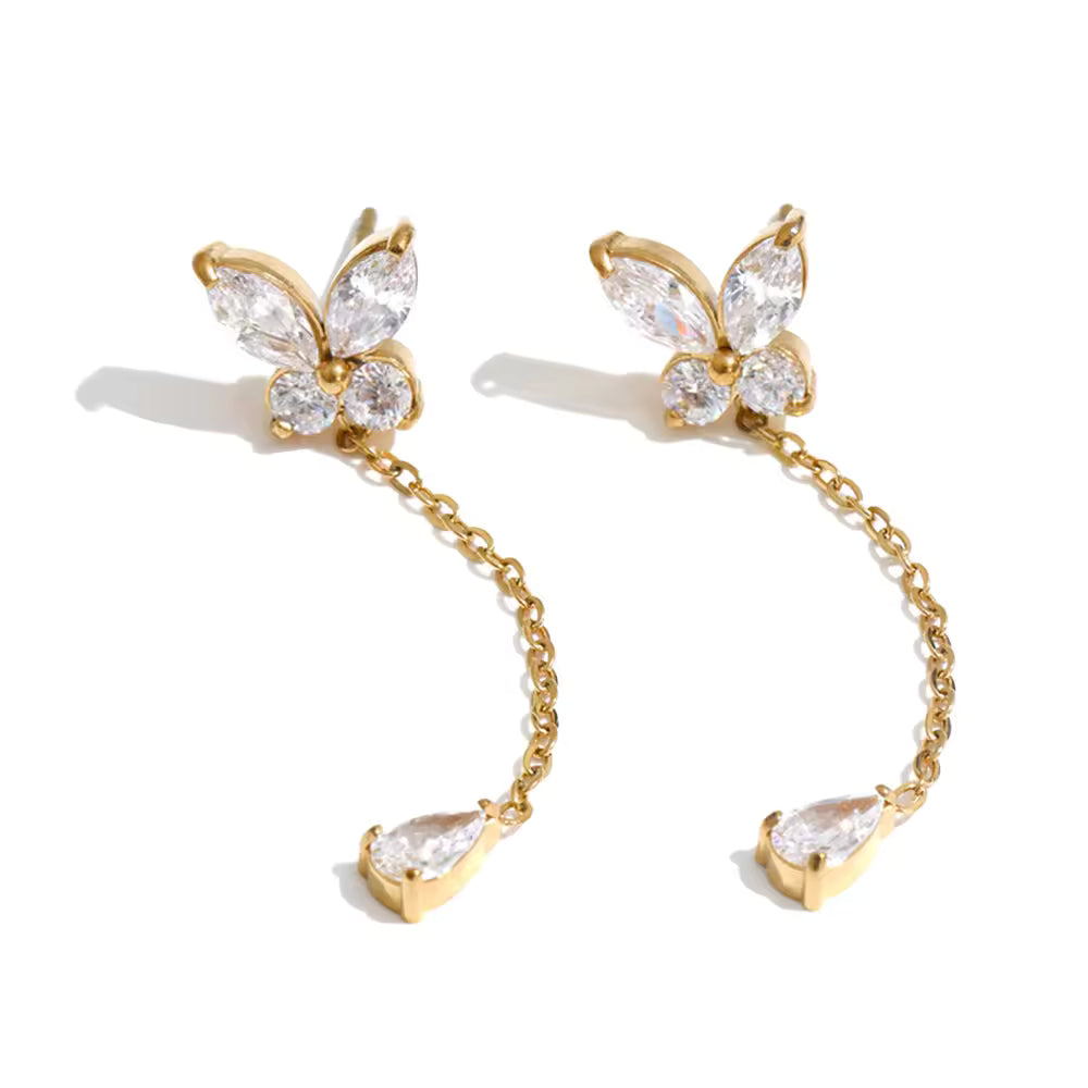 Butterfly Drop Danglers