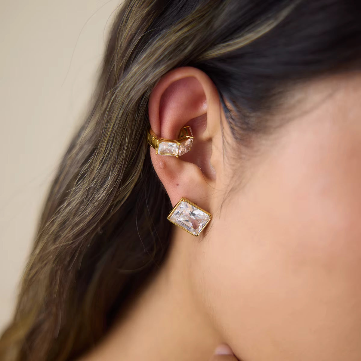 Heart Huggie Ear-Cuff