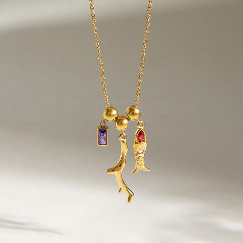 Fish Tales Necklace