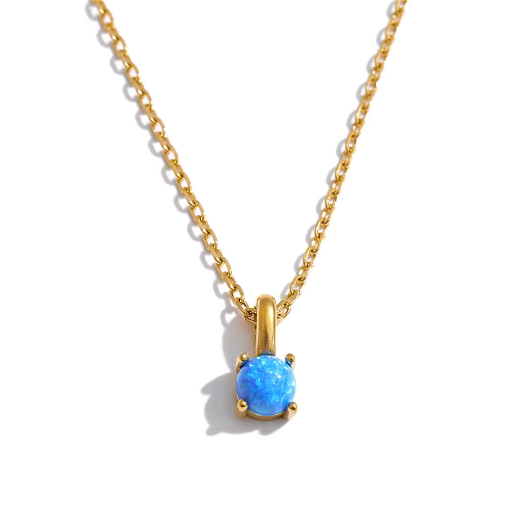 Fire Opal Necklaces