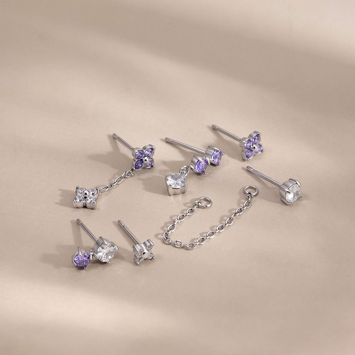 Silva Lilac Piercing Sets