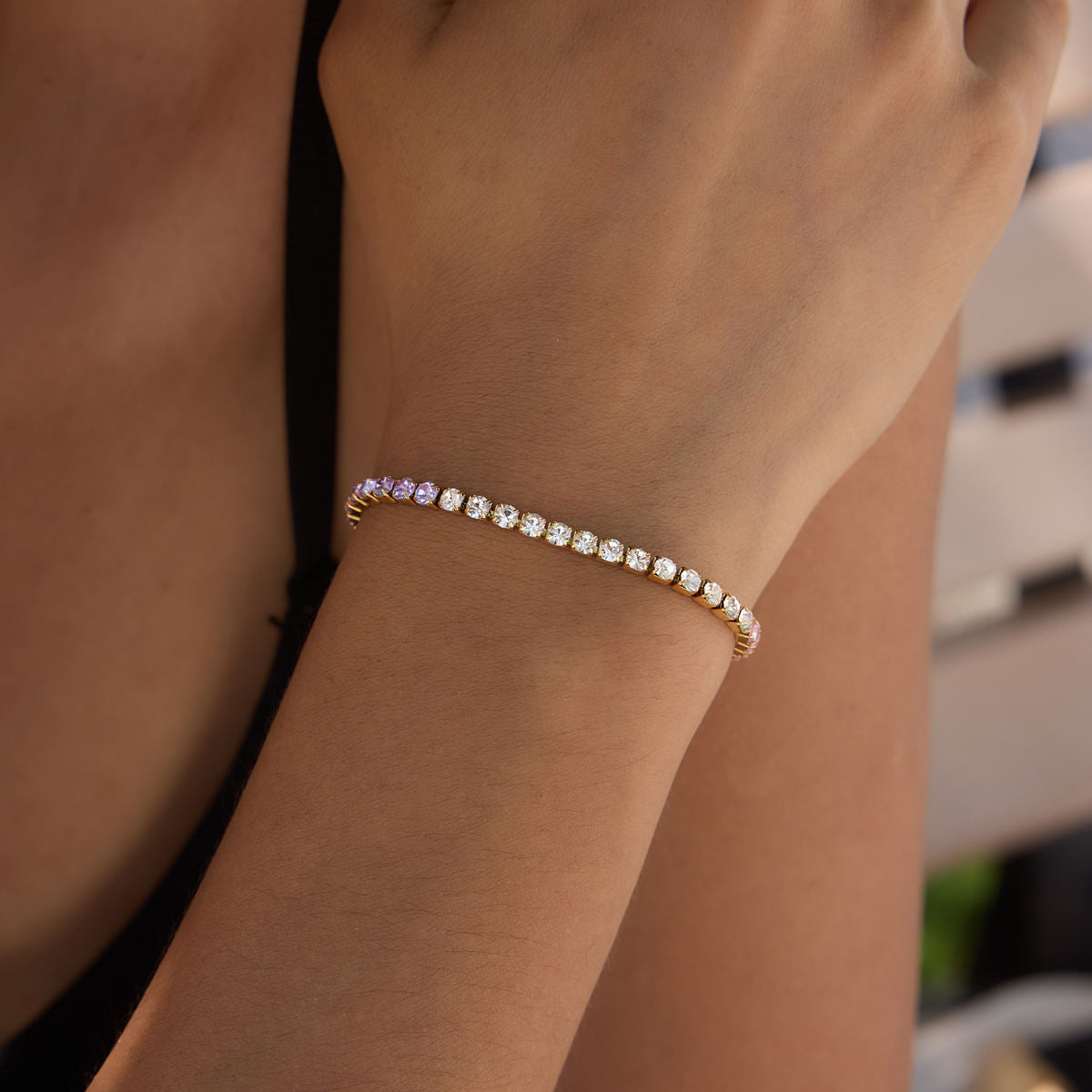 Lilou Tennis Fluid Bracelet