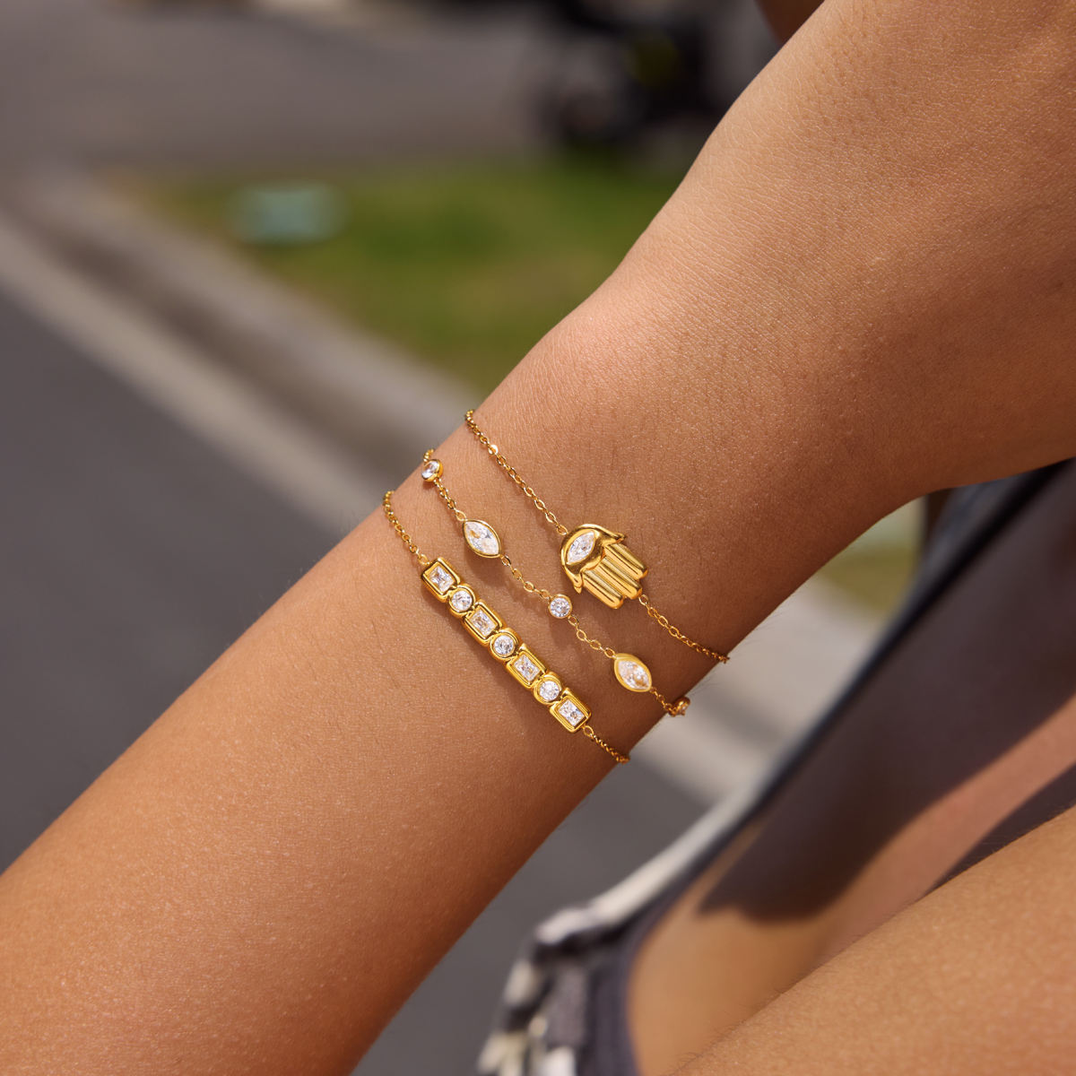Eye of Mine Fluid Bracelet