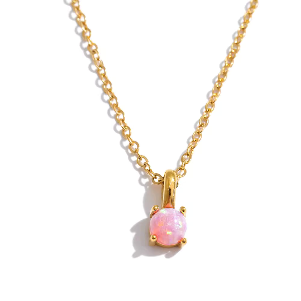 Fire Opal Necklaces