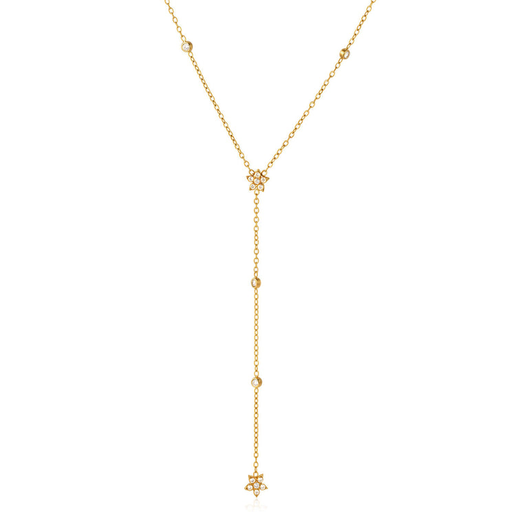 Clover Dangling Necklace