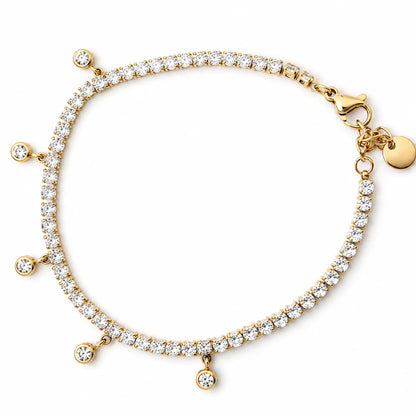 Aurella Dangling Fluid Bracelet