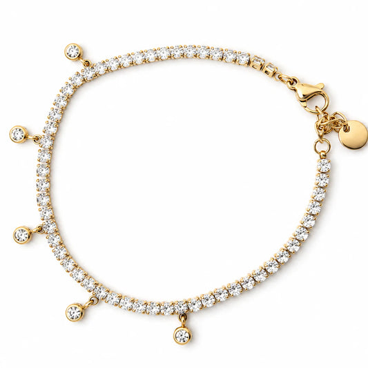 Aurella Dangling Fluid Bracelet