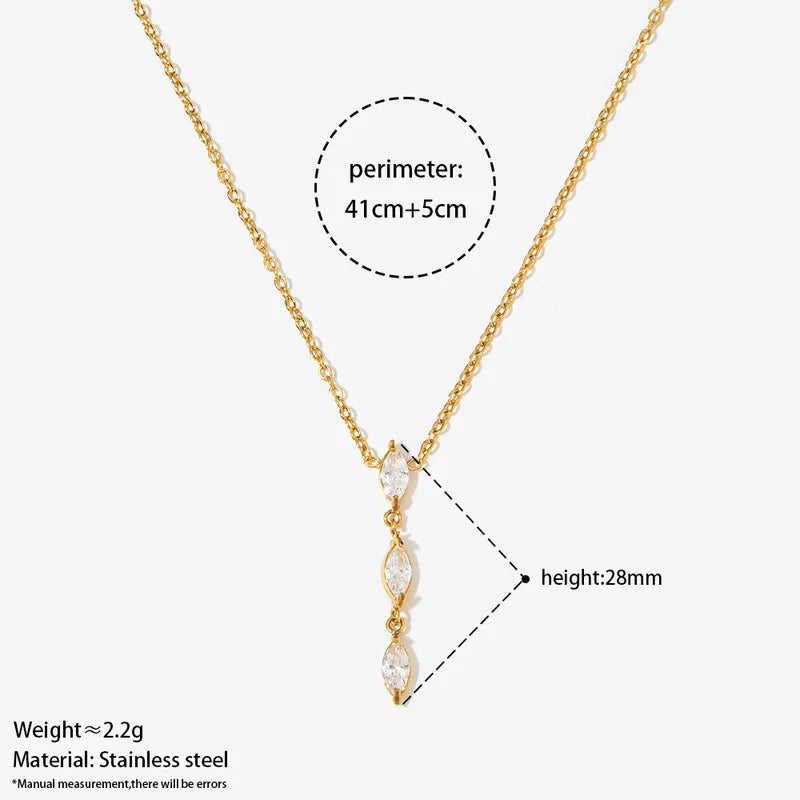 Maeve Droplet Necklace