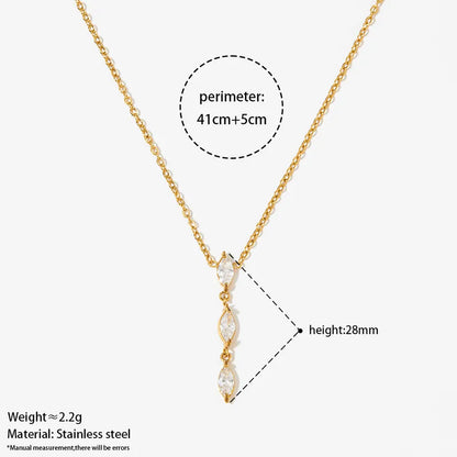 Maeve Droplet Necklace