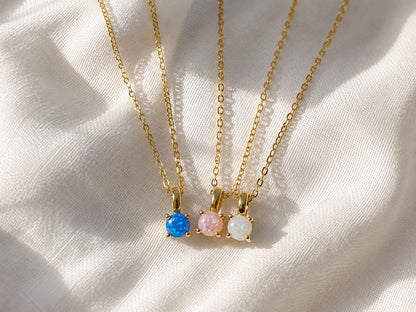 Fire Opal Necklaces