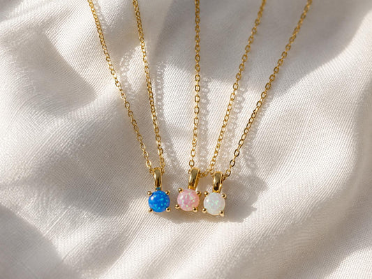 Fire Opal Necklaces